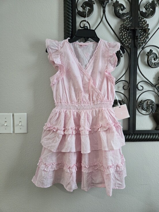 love shack fancy x target Other - NWT Love Shack Fancy X Target Ruffle Tiered Bow Dress